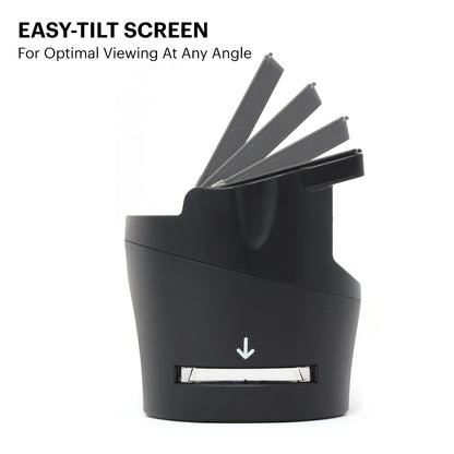 KODAK Digital Film Scanner converts negatives and film slides in 35mm, 126, 110, Super 8, and 8mm to JPEG. Features large tiltable 3.5-inch LCD display and EasyLoad films. RODFS35 Black.