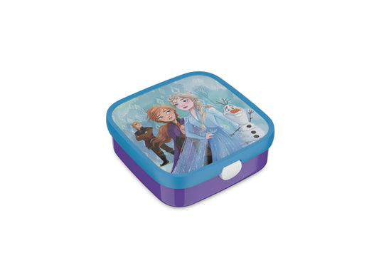 Mepal - Bento Box Large Campus - Bento Lunchbox for Kids - Includes 2 leak-proof bento compartments & fork - Bento compartment is microwave-safe - 2x 200 + 1250 ml - Frozen 2