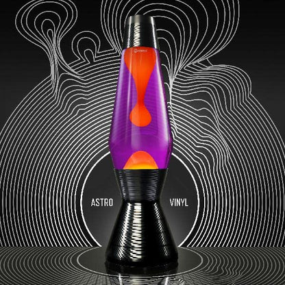 Mathmos Astro Vinyl Lava Lamp The Original - Purple/Orange