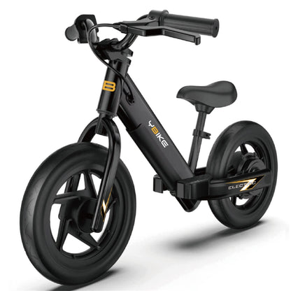 YBIKE balance bike, 12-inch electric balance bike for ages 3-5, kids electric balance bike with adjustable seat, training vehicle for children, boys and girls