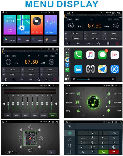 Android 12 car stereo compatible with Mercedes Vito W639 car stereo W169 W245 W639 with CarPlay, Android Auto Octa-Core CPU, 9-inch IPS touchscreen with Bluetooth 5.0 USB WiFi 4G SWC DSP DAB, 6+128GB.