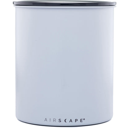 Airscape Coffee Storage Canister (2.5 lbs dry beans) - Large kilogram-sized container, patented airtight lid pushes out air to preserve food freshness (gray)