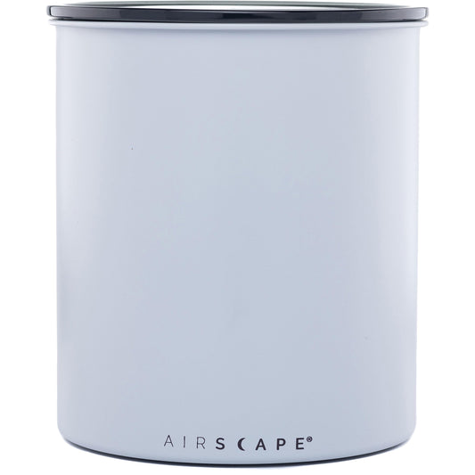 Airscape Coffee Storage Canister (2.5 lbs dry beans) - Large kilogram-sized container, patented airtight lid pushes out air to preserve food freshness (gray)