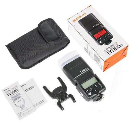 Godox TT350O TTL camera flash Speedlite flash unit 2.4G HSS 1/8000s TTL GN36 Compatible for Olympus cameras E-P5 E-P3 Pen-F E-M10II E-M5II E-M1 E-PL8 Panasonic DMC-GX85 DMC-G7 DMC-GF1 DMC-LX100