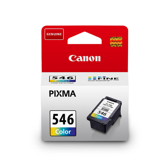 Canon Ink Cartridges - CL-546 Original C/M/Y Printer Cartridge - Prints up to 180 A4 pages (1 x color cartridge)