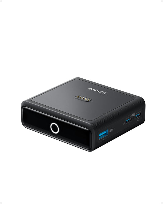 Anchor charging station for Anchor Prime Powerbank, 100W fast charging with 4 ports, for MacBook Pro/Air series, iPhone 14/13 series, Galaxy, AirPods, and more (Powerbank sold separately)