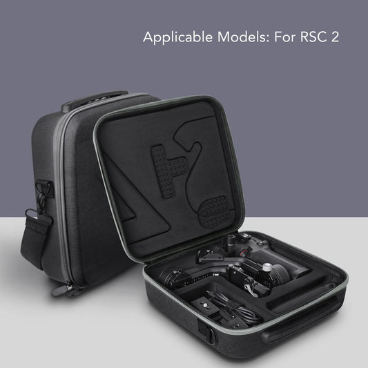 Dpofirs RSC 2 Case, Portable Storage Shoulder Bag for RSC 2 Gimbal Stabilizer, Protective Bag with Large Capacity and Adjustable Shoulder Strap.