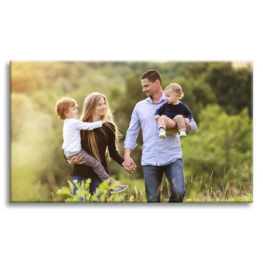 GP TONER Your photo on canvas Personalized photo Your own image on canvas with wooden frame Art print picture Photo 100x70 cm