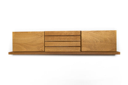 Lana Solution cutlery insert for 120mm drawer, 473.5mm x 900mm, anthracite.