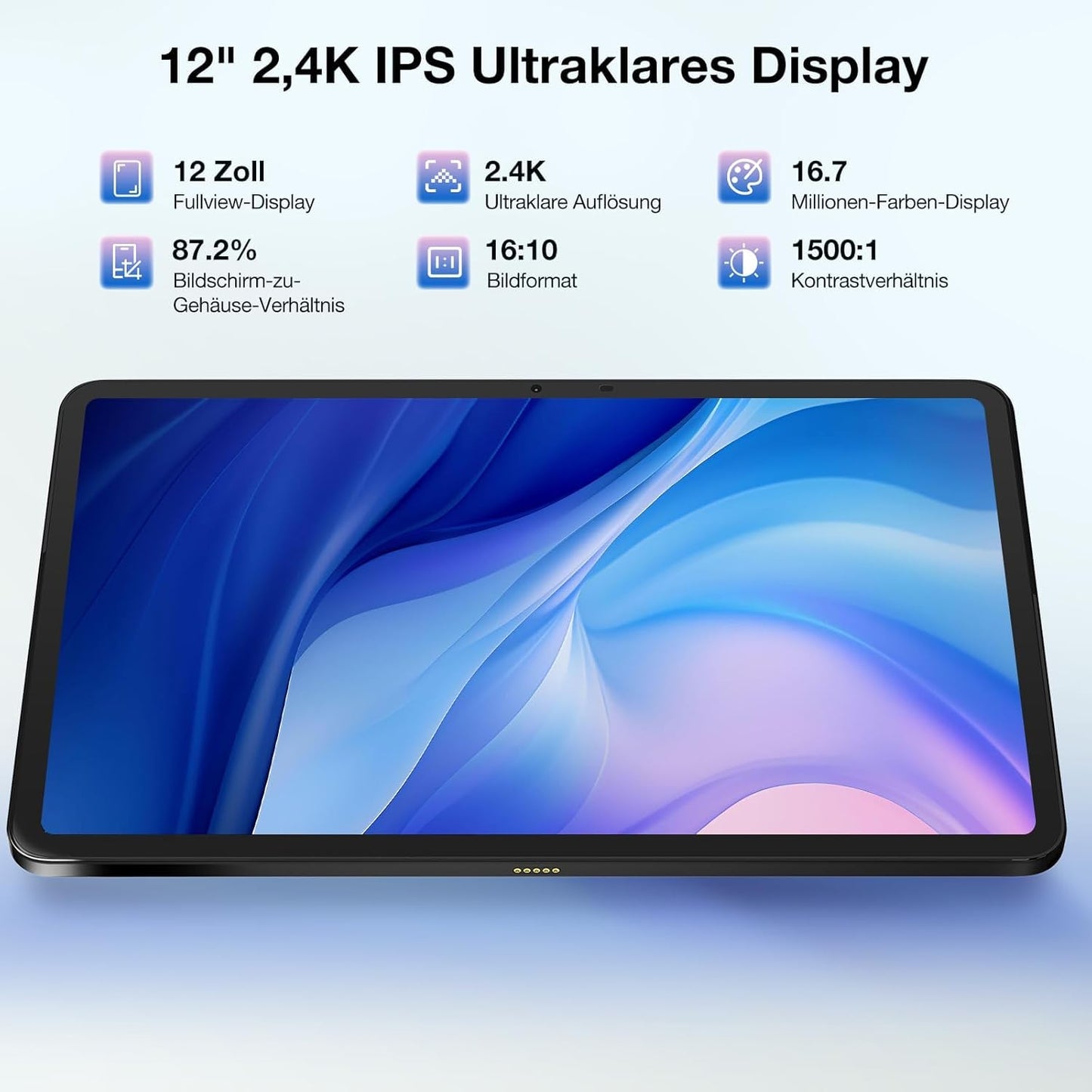DOOGEE T40 PRO Android 15 Tablet 12 inch - 2025 new tablet with keyboard/stylus/mouse/case, Helio G99, 10800mAh, 20(8+12) GB RAM +512GB ROM(2TB TF), 2.4K display, 16MP camera, 4G LTE, dual SIM, Octa-Core.