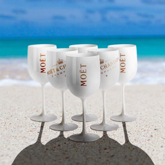 Moët & Chandon Ice Imperial Champagne Glass - Plastic (White, 6)
