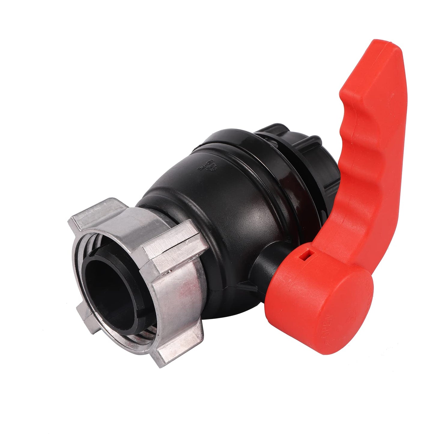 FOGWOWO IBC Adapter Ball Valve 60mm to 62mm IBC Tank Accessory Replacement Ball Valve Shut-off Valve for Rainwater Tank, Container, Rain Barrel
