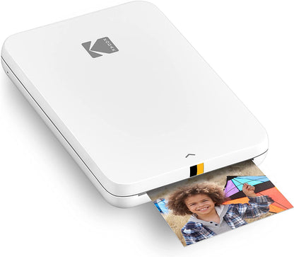 KODAK Step Slim Mobile Instant Photo Printer - Print wirelessly photos in 2x3" format on Zink paper with iOS and Android devices.