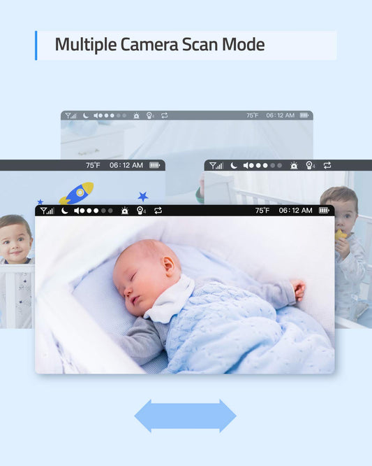 eufy Security baby monitor, additional SpaceView baby monitor camera, video baby monitor, 720p HD, easy installation, smart night vision, strong battery life, ideal for moms & young families.