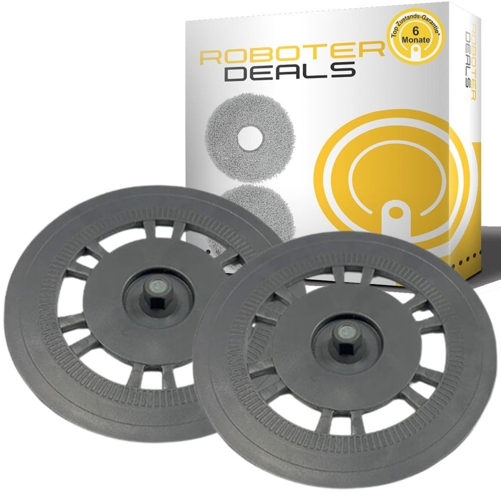 Robot Deals - Mop cloth, mop bracket (2 pieces) including pads for Dreame L20 Ultra robotic vacuum cleaner.