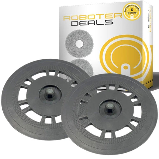 Robot Deals - Mop cloth, mop bracket (2 pieces) including pads for Dreame L20 Ultra robotic vacuum cleaner.
