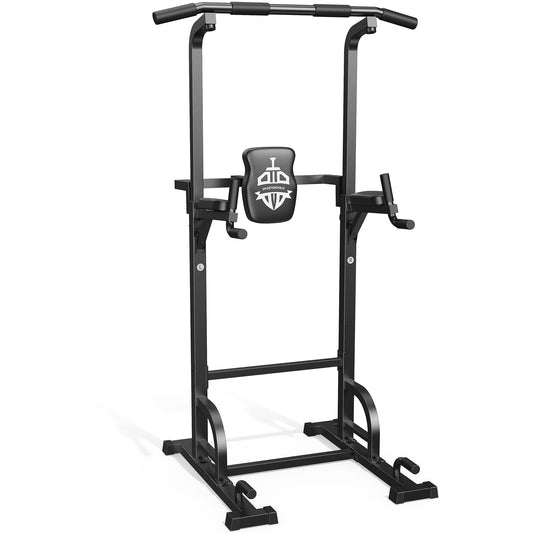 Sportsroyals Power Tower, Dip Station, Pull-Up Bar for home fitness gym strength training equipment, 204 kg.