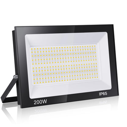 Royana 200W LED Floodlight Outdoor, 20000LM Super Bright LED Floodlight, 3000K Warm White LED Spotlight Outdoor, IP65 Waterproof LED Floodlight for Sports Field, Garage, Garden, Backyard.