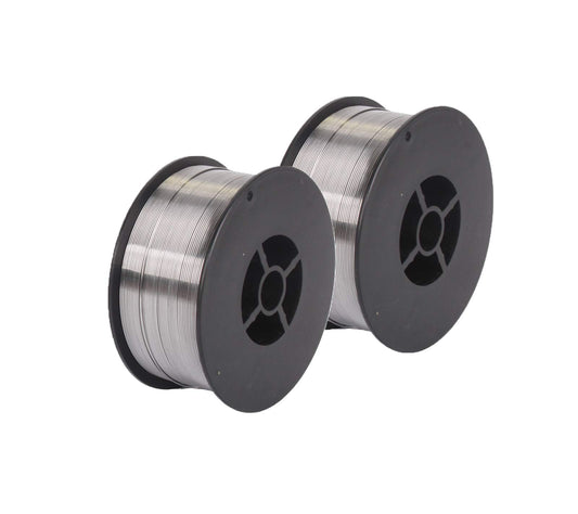 2 rolls of WELDINGER 0.6mm 1kg small spool flux-cored wire (MIG/MAG welding wire NoGas)