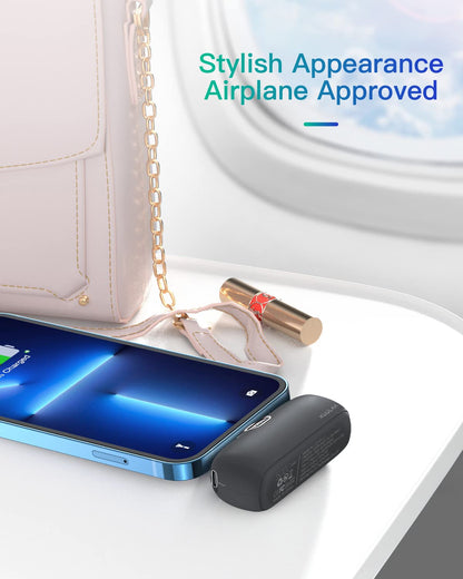 Listen to Kuulaa Power Bank 5000 mAh, PD 20W power bank fast charging, portable charger, compatible with iPhone 12/12 Pro / 12 Pro Max / 13/13 Pro / 13 Pro Max / 11 Pro/XR/X / 8 / Plus.