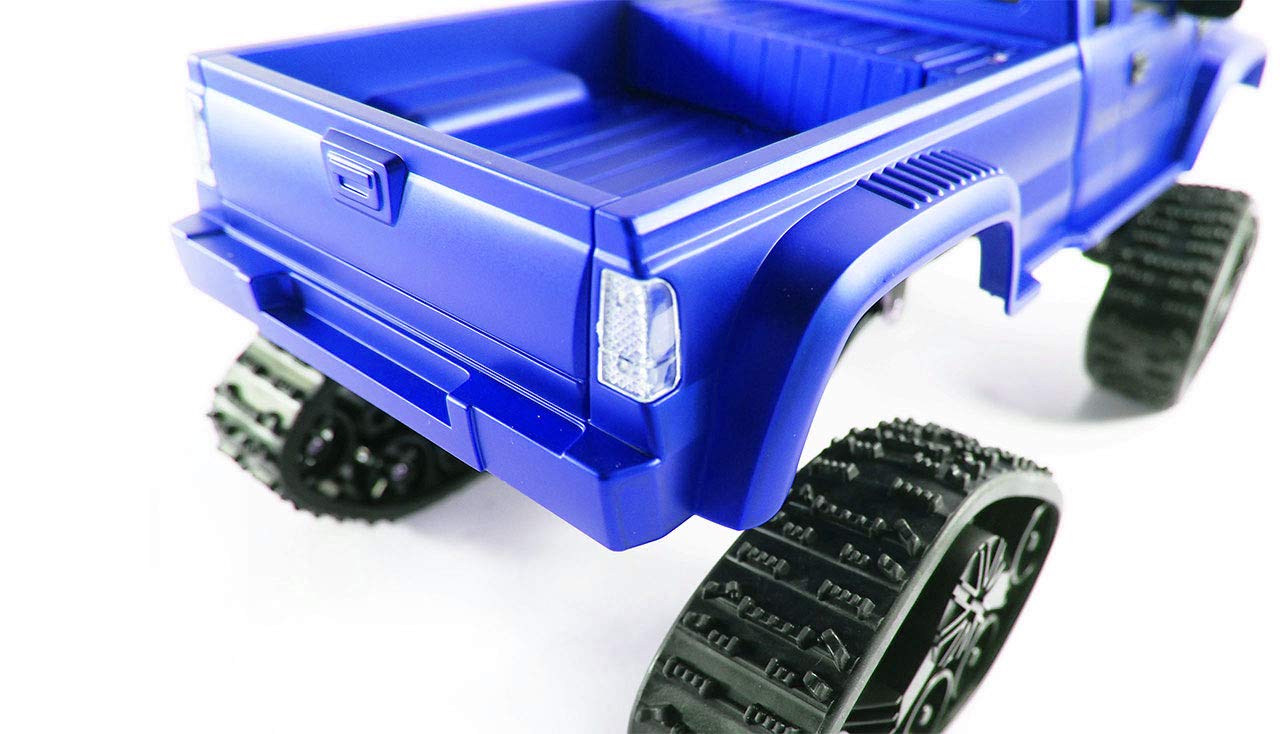 Amewi Pickup Truck Brushed 1:16 RC model car Electric Crawler Four-wheel drive (4WD) RtR 2.4GHz, Blue
