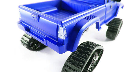 Amewi Pickup Truck Brushed 1:16 RC model car Electric Crawler Four-wheel drive (4WD) RtR 2.4GHz, Blue