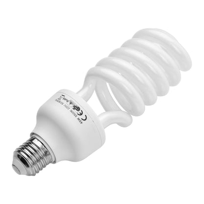 Andoer 4 x Photo Lamp 45W 220V, 5500K CRI90 Daylight Spiral Lamp, Energy Saving E27 Bulb for Photo Studio Studio Lighting Video Lighting