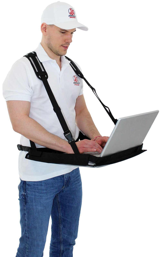Laptop supporter inventory notebook tablet supporter laptop belly fanny pack laptop holder