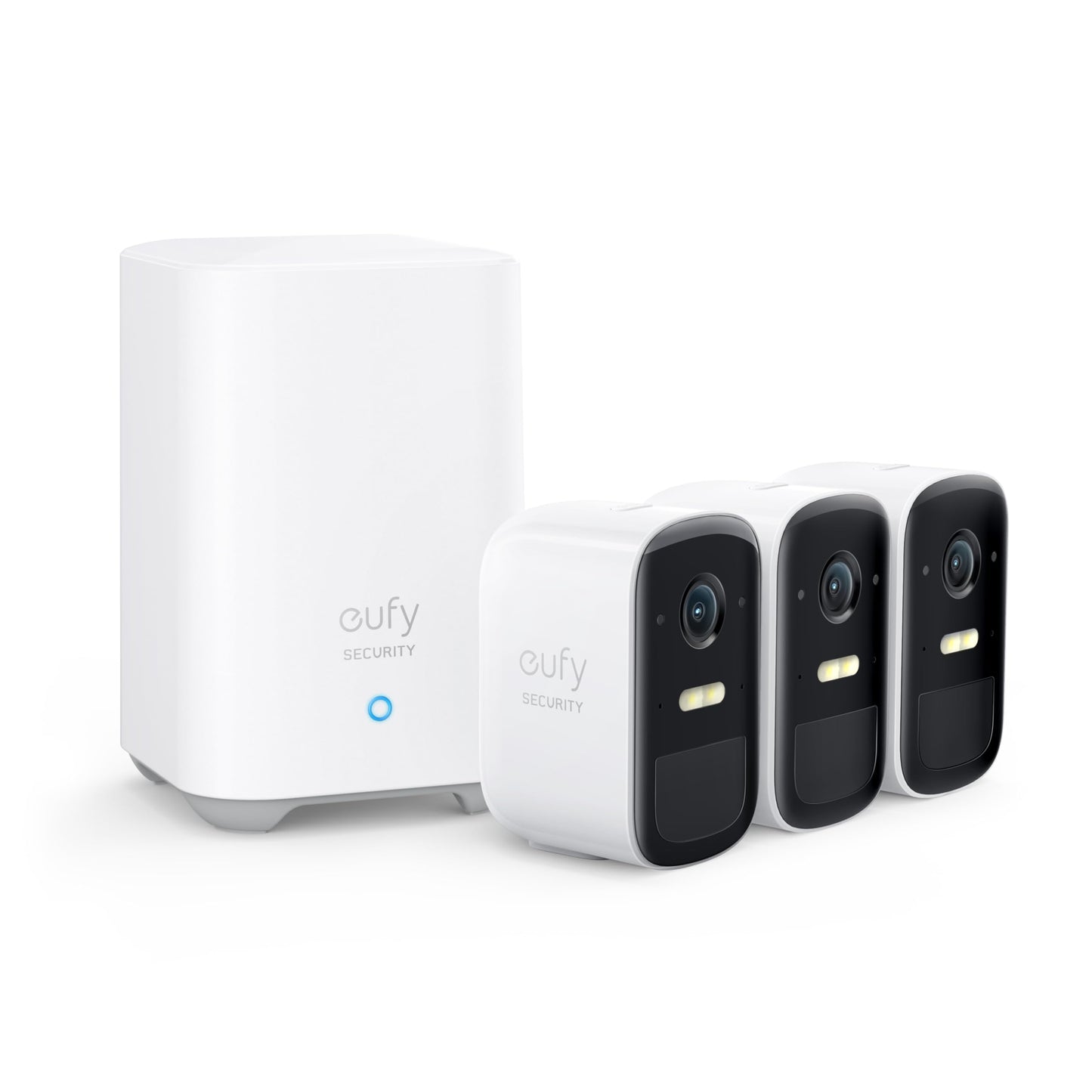 eufy Security eufyCam 2C, outdoor surveillance camera, 180-day battery, HD 1080p, IP67 weatherproof, night vision, compatible with HomeKit and Solar Panel, free usage