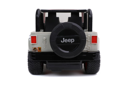 Jurassic Park RC Jeep Wrangler 1:16, RC car, RC toy, RC car for children, known from the movie series.