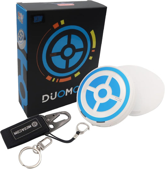 McBazel MEGACOM DuoMon, 2022 Dual Catchmon. New features include automatic capturing, voice/vibration prompts, and LED notification light - White.