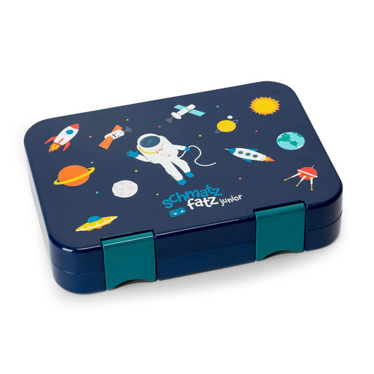 Smunchies Junior lunch box for kids with compartments, colorful, divided & leak-proof, BPA-free lunchbox for daycare, bento box, secure snack box