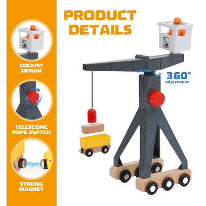 WDKXCN Construction vehicles for kids, construction toys, crane toy, mini excavator, bulldozer - play set for ages 3 and up.