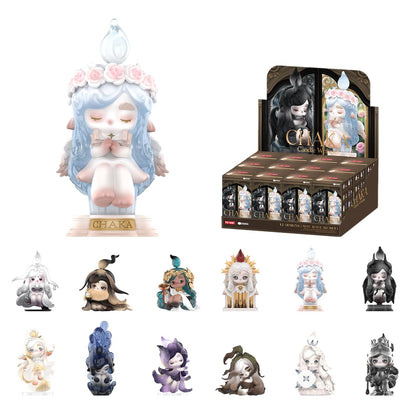 POP MART Chaka Candle Whisper Series Figures Anime Action Figures Collectible Art Toys Toys Figures Gift Whole Set