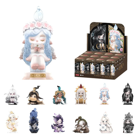 POP MART Chaka Candle Whisper Series Figures Anime Action Figures Collectible Art Toys Toys Figures Gift Whole Set