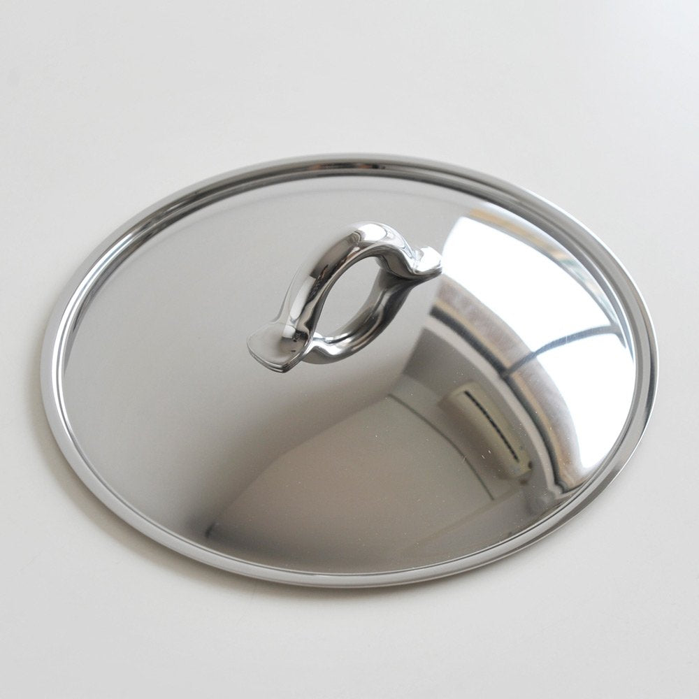 Alessi "MAMI" Stainless Steel Lid, 20 cm, Silver