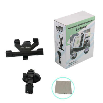 OHLPRO Tablet Holder for Car, Universal Tablet Mount, Car Windshield Dashboard 360° Rotation, Vent Clip, Holder for iPad Mini 4/3/2/1/Samsung Galaxy Size 7"-10.5" Tablet