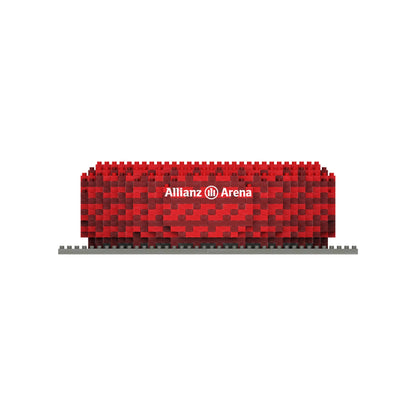 Official licensed product FC Bayern Munich Allianz Arena 3D mini football stadium building set by FOCO.