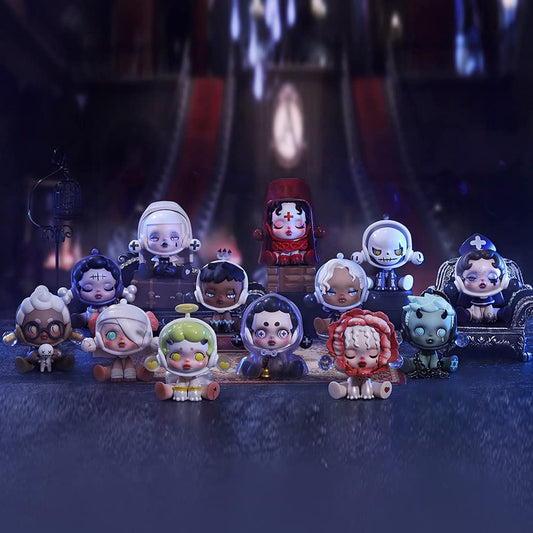 POP MART Skullpanda Ancient Castle Series 1PC Pop Figures Random Figures Action Figures Collectible Figures and Collector Art Toys Toy Figures Gift