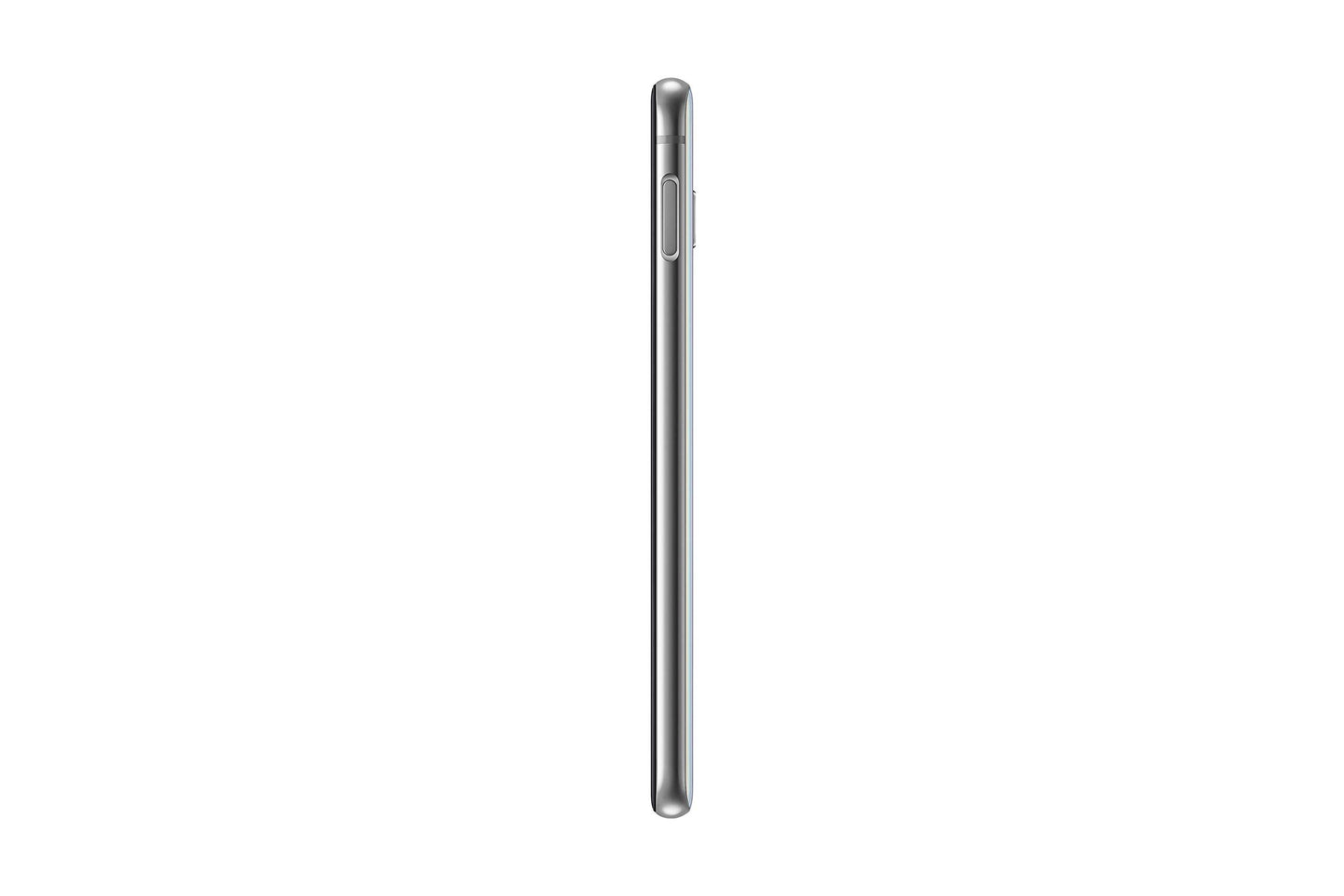 Samsung Galaxy S10e smartphone (128GB internal storage) in white.