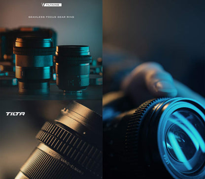 12x Tilta TA-FGR Tiltaing Seamless Focus Gear Ring 360 ° Rotation Silent Follow Focus Ring for DSLR Camera Accessories