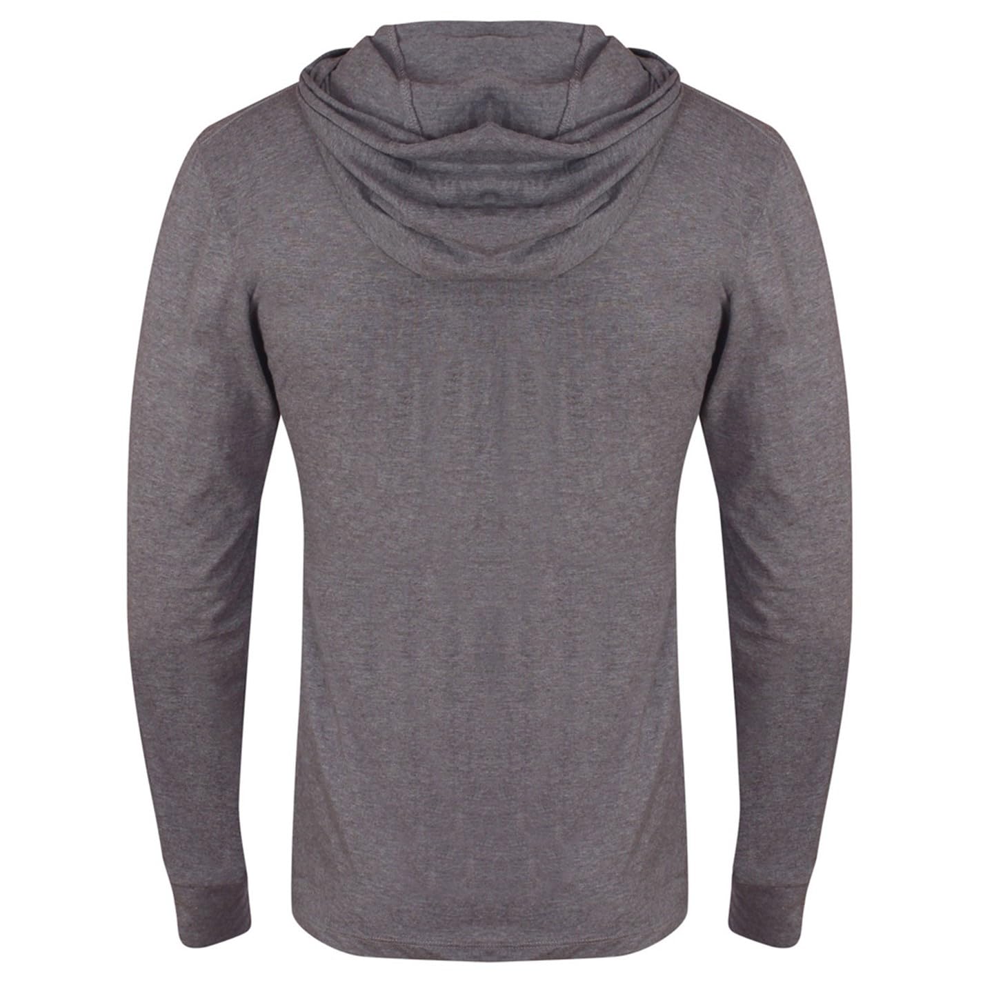 Golds Gym Men's Longsleeve, light grey, XL