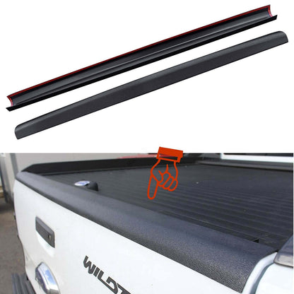 JHCHAN Tailgate Guard Bumper Cover for Ford Ranger 2012-2022 T6 T7 T8 Wildtrak XL XLT Limited Stormtrak Wolftrak Raptor