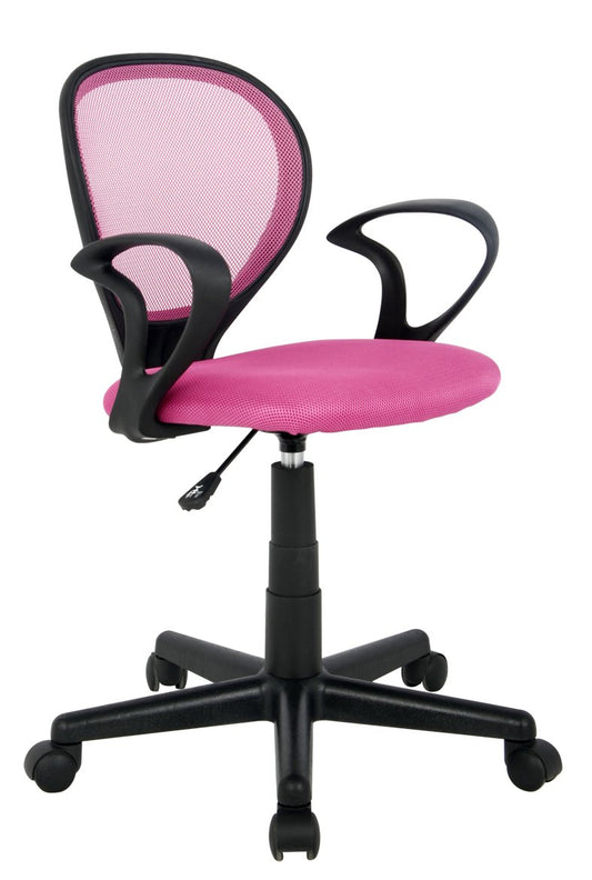 SixBros. Office Chair Pink - H-2408F/1406