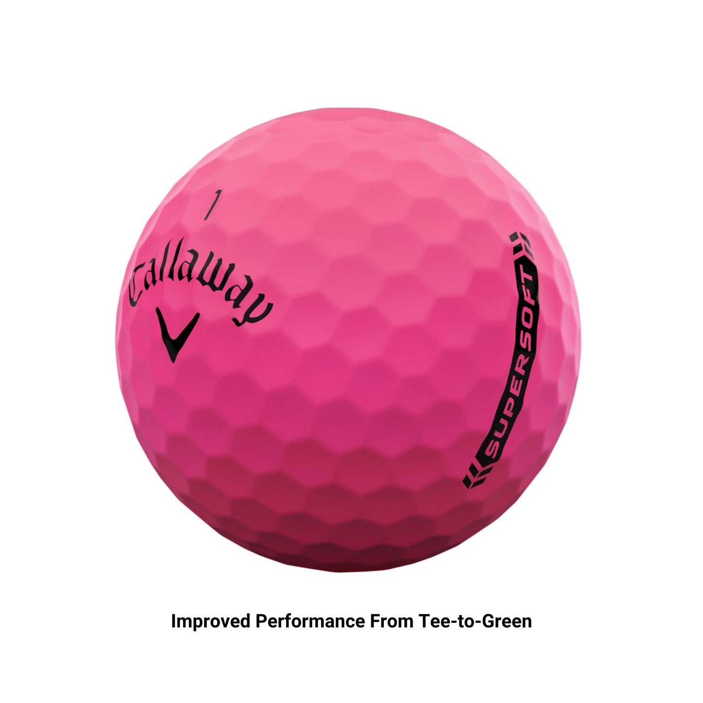 Callaway Supersoft Golf Balls, 12-Pack, Pink