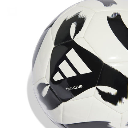 ADIDAS HT2430 TIRO CLB Recreational Soccer Ball Unisex Adult White/Black Size 5