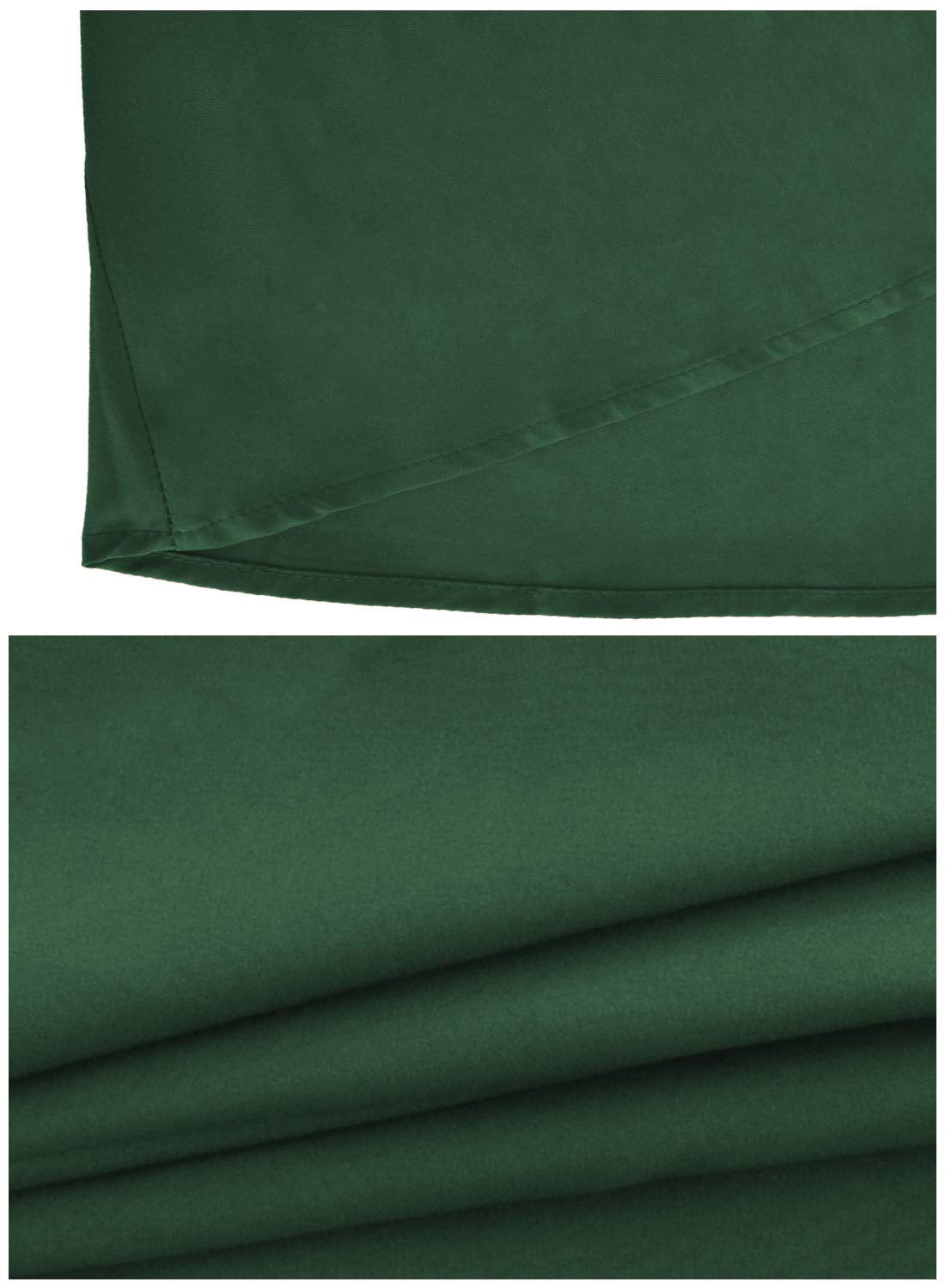 Dark green women's traditional skirt high waist midi A-line long wide elegant traditional festive maxi skirt with slit pockets pleated skirt pleated skirt lightweight beach skirt summer skirt S