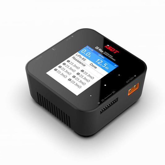 ISDT Q8 Max 1000W 30A Lipo Battery Balance Charger Smart Digital Charger for RC 1-8S Battery Packs.