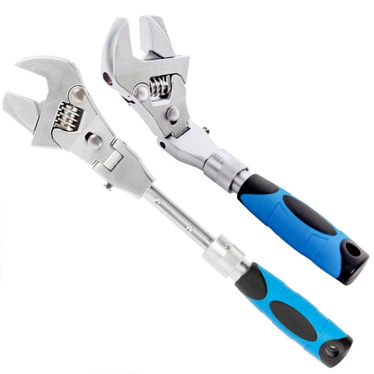 JTZXJJX Flexhead Adjustable Wrench, multifunctional, adjustable quick pipe wrench, repair tool