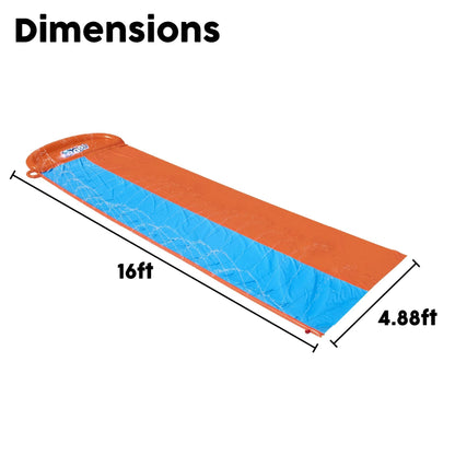 Bestway H2OGO!™ Double Water Slide, Double, 16 ft x 4.5 ft